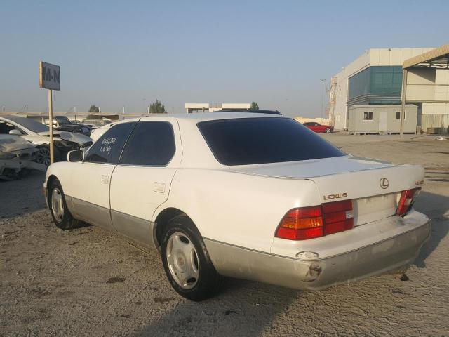 VIN: JT8BH28F4W0130568 Auction: COPART UAE Lot: 60466221 Location: DUBAI INDUSTRIAL CITY - DUBAI VIN: JT8BH28F4W0130568 LEXUS LS 1998 WHITE Photo 3