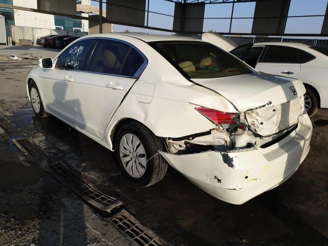 VIN: JHMCP26328C414802 Auction: COPART UAE Lot: 60130991 Location: DUBAI INDUSTRIAL CITY - DUBAI JHMCP26328C414802 HONDA ACCORD 2008 WHITE Photo 3