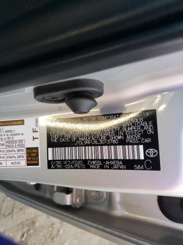 2020 TOYOTA PRIUS LE JTDL9RFUXL3013780
