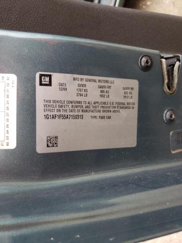 2010 CHEVROLET COBALT 2LT 1G1AF1F55A7150313