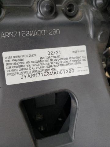 2021 YAMAHA MT09 JYARN71E3MA001280