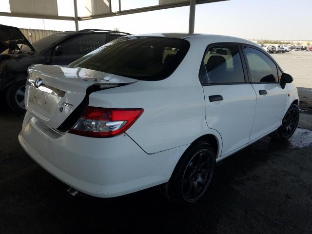 VIN: MRHGD66255P021289 Auction: COPART UAE Lot: 60466351 Location: DUBAI INDUSTRIAL CITY - DUBAI VIN: MRHGD66255P021289 HONDA CITY 2005 WHITE Photo 4