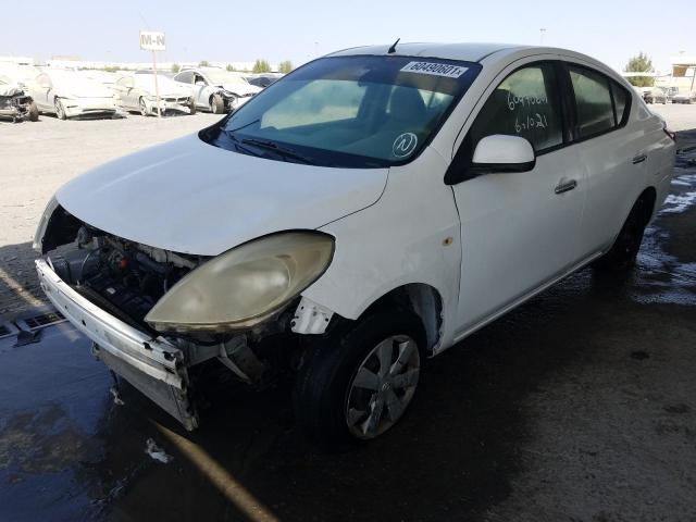 VIN: MDHBN7AD8DG026752 Auction: COPART UAE Lot: 60490601 Location: DUBAI INDUSTRIAL CITY - DUBAI VIN: MDHBN7AD8DG026752 NISSAN SUNNY 2013 WHITE Photo 2