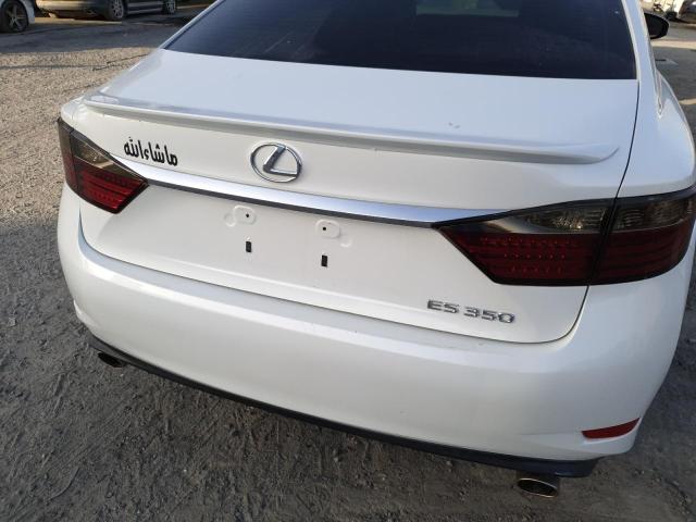 VIN: JTHBK1GG0D2003484 Auction: COPART UAE Lot: 60663241 Location: DUBAI INDUSTRIAL CITY - DUBAI VIN: JTHBK1GG0D2003484 LEXUS ES 2013 WHITE Photo 12