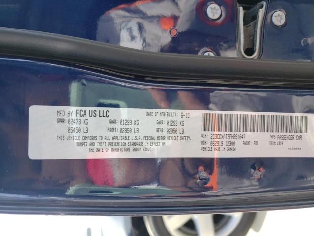 2015 DODGE CHARGER PO 2C3CDXAT2FH891047