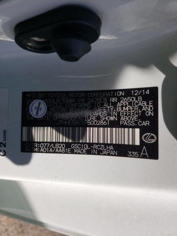 2015 LEXUS RC 350 JTHHE5BC1F5002861