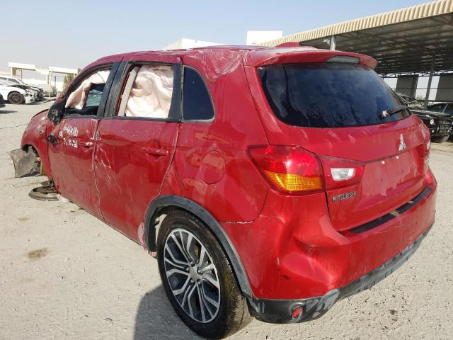 VIN: JA4AR3AU5HZ060953 Auction: COPART UAE Lot: 60664181 Location: DUBAI INDUSTRIAL CITY - DUBAI VIN: JA4AR3AU5HZ060953 MITSUBISHI OUTLANDER 2017 RED Photo 3