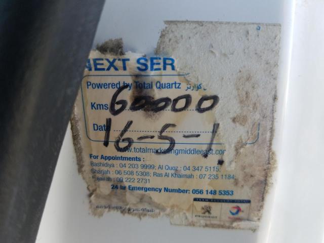 VIN: VF37JNFU2FJ507851 Auction: COPART UAE Lot: 60999291 Location: DUBAI INDUSTRIAL CITY - DUBAI VIN: VF37JNFU2FJ507851 PEUGEOT PARTNER 2015 WHITE Photo 14