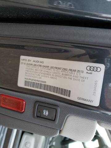 2017 AUDI A4 PRESTIG WAUFNAF45HN028495