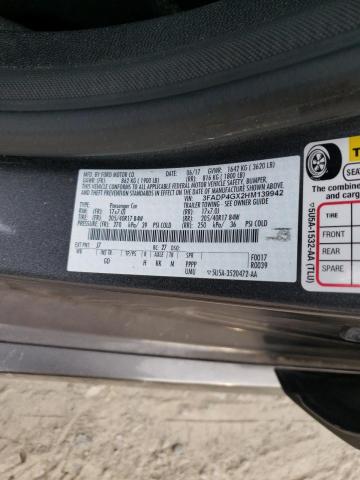2017 FORD FIESTA ST 3FADP4GX2HM139942