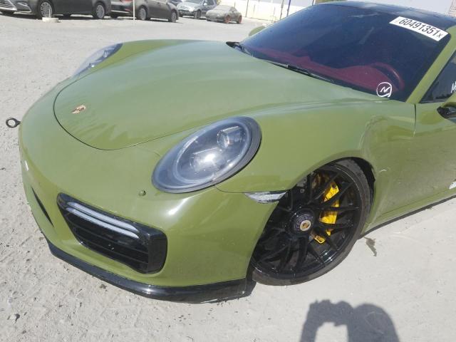 VIN: WP0ZZZ99ZHS160475 Auction: COPART UAE Lot: 60491351 Location: DUBAI INDUSTRIAL CITY - DUBAI VIN: WP0ZZZ99ZHS160475 PORSCHE 911 2017 GREEN Photo 10