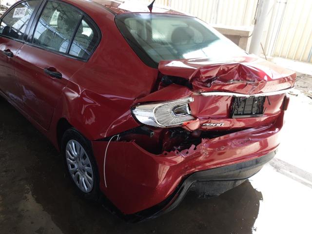 VIN: ZFACDAAP0H6D81516 Auction: COPART UAE Lot: 60481441 Location: DUBAI INDUSTRIAL CITY - DUBAI VIN: ZFACDAAP0H6D81516 DODGE NEON 2017 RED Photo 9