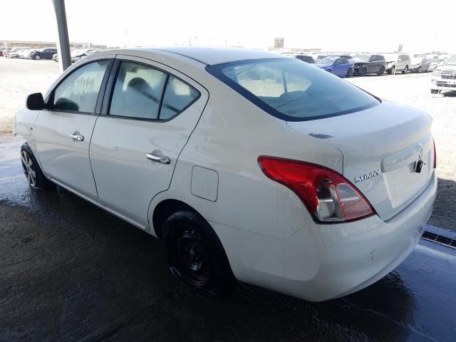 VIN: MDHBN7AD8DG026752 Auction: COPART UAE Lot: 60490601 Location: DUBAI INDUSTRIAL CITY - DUBAI VIN: MDHBN7AD8DG026752 NISSAN SUNNY 2013 WHITE Photo 3
