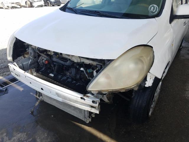 VIN: MDHBN7AD8DG026752 Auction: COPART UAE Lot: 60490601 Location: DUBAI INDUSTRIAL CITY - DUBAI VIN: MDHBN7AD8DG026752 NISSAN SUNNY 2013 WHITE Photo 9