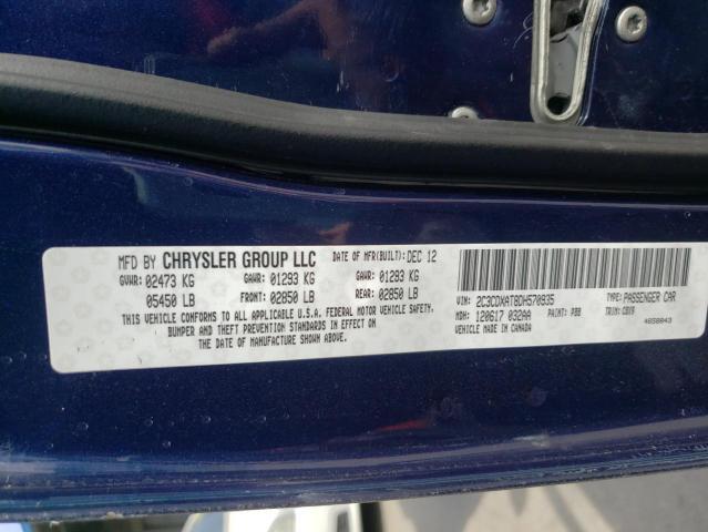 2013 DODGE CHARGER PO 2C3CDXAT8DH570935