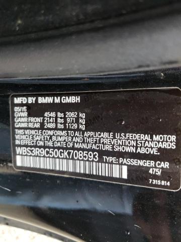2016 BMW M4 WBS3R9C50GK708593