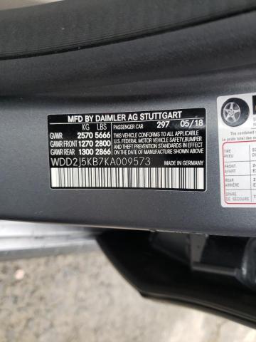 2019 MERCEDES-BENZ CLS 450 4M WDD2J5KB7KA009573