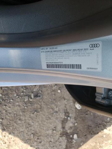 2016 AUDI A7 PREMIUM WAUWGAFC8GN047574