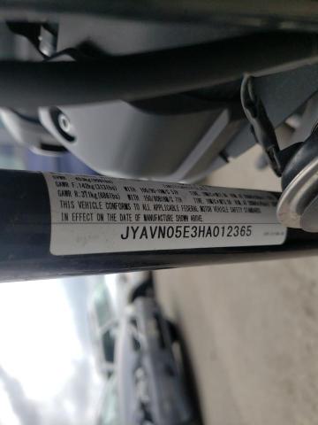 2017 YAMAHA XVS950 CU JYAVN05E3HA012365