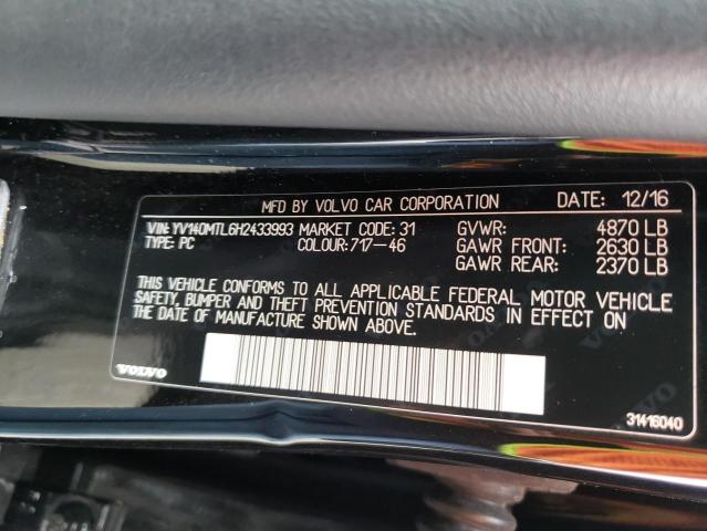 2017 VOLVO S60 DYNAMI - YV140MTL6H2433993