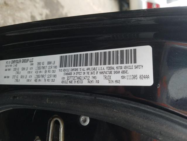 2010 DODGE RAM 2500 3D7TT2CTXAG114712