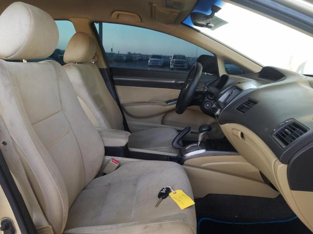 VIN: JHMFD16388S413966 Auction: COPART UAE Lot: 60839391 Location: DUBAI INDUSTRIAL CITY - DUBAI VIN: JHMFD16388S413966 HONDA CIVIC 2008 GOLD Photo 5