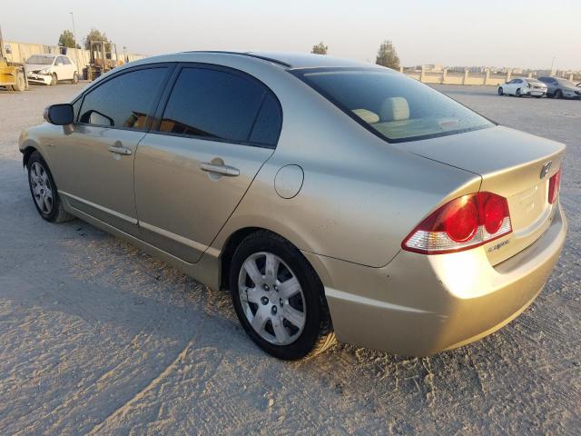 VIN: JHMFD16388S413966 Auction: COPART UAE Lot: 60839391 Location: DUBAI INDUSTRIAL CITY - DUBAI VIN: JHMFD16388S413966 HONDA CIVIC 2008 GOLD Photo 3