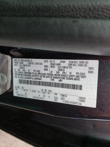 2015 LINCOLN MKC 5LMCJ2A95FUJ45645