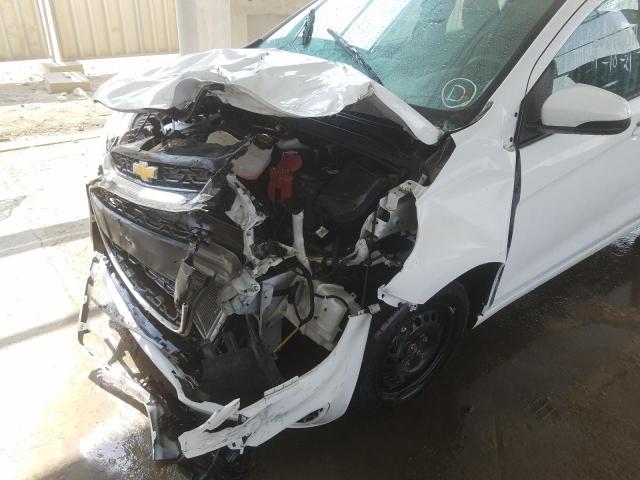 VIN: KL1CD6CA9LC402568 Auction: COPART UAE Lot: 60670011 Location: DUBAI INDUSTRIAL CITY - DUBAI VIN: KL1CD6CA9LC402568 CHEVROLET SPARK 2020 WHITE Photo 9
