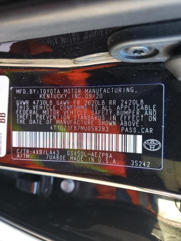 2021 TOYOTA AVALON LIM 4T1DZ1FB7MU058283