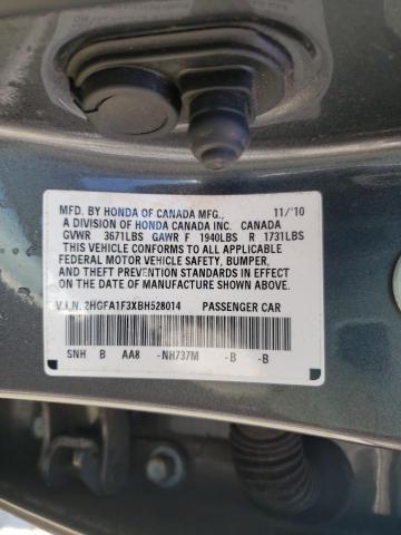 2011 HONDA CIVIC VP 2HGFA1F3XBH528014