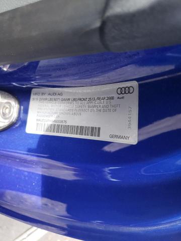 2017 AUDI A5 SPORT WAUD2AFH6HN003575