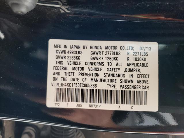 2014 ACURA RLX TECH JH4KC1F53EC005366