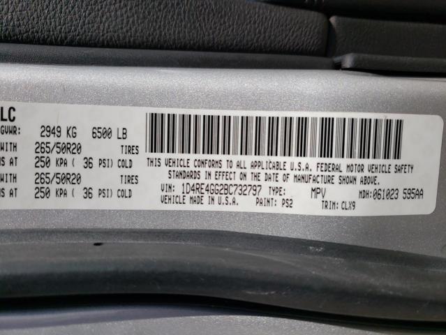 2011 DODGE DURANGO CR 1D4RE4GG2BC732797