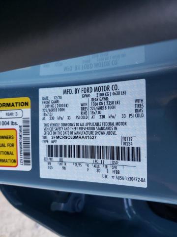 2021 FORD BRONCO SPO 3FMCR9C60MRA41527