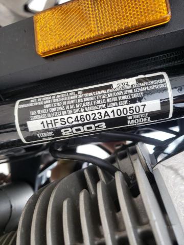 2003 HONDA VTX1800 C 1HFSC46023A100507