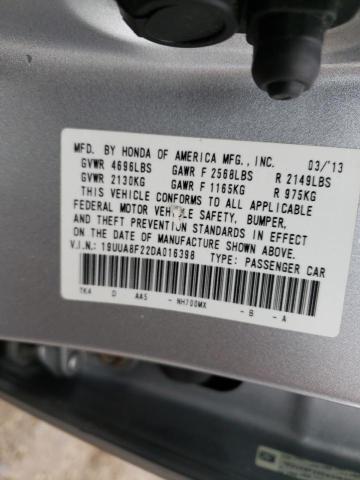 2013 ACURA TL 19UUA8F22DA016398