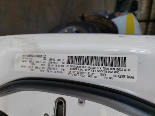 2011 DODGE RAM 2500 3D7TT2CT6BG531181