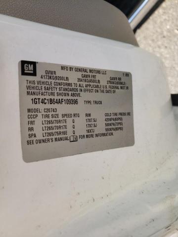 2010 GMC SIERRA C25 1GT4C1B64AF109396