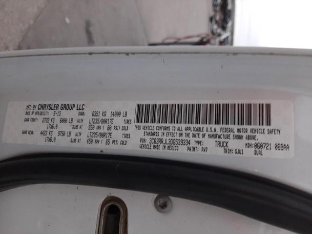 2013 RAM 3500 LARAM 3C63RRJL3DG539334