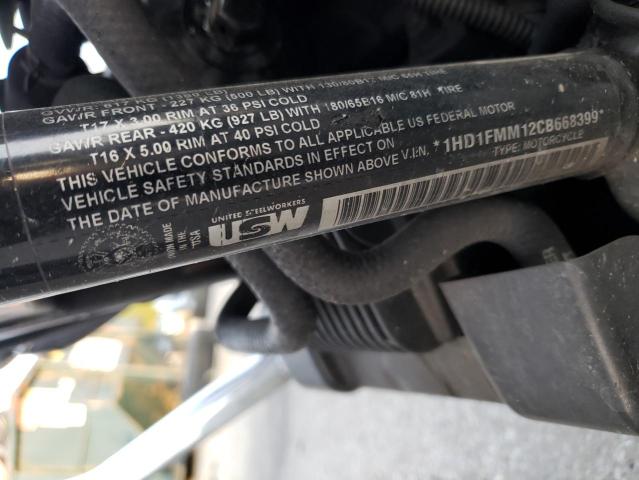 2012 HARLEY-DAVIDSON FLHTP POLI 1HD1FMM12CB668399