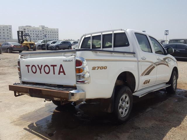 VIN: MR0FX22GX81011669 Auction: COPART OMAN Lot: 61519401 Location: HALBAN - THE SULTANATE OF OMAN MR0FX22GX81011669 TOYOTA PICK UP 2008 WHITE Photo 4