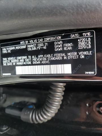 2017 VOLVO S60 YV126MFL1H2432087