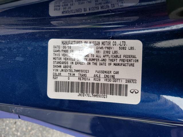 2017 INFINITI Q60 PREMIU JN1EV7EL7HM550323