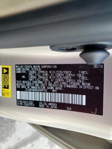 2013 LEXUS RX 450 JTJZB1BA0D2409152