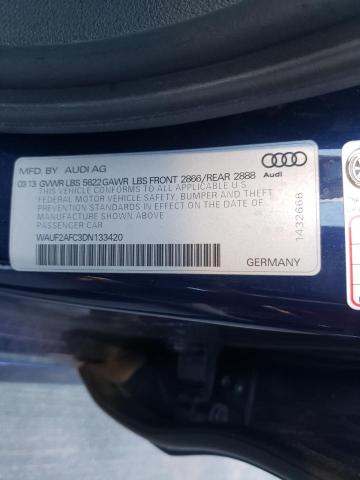 2013 AUDI S6 WAUF2AFC3DN133420
