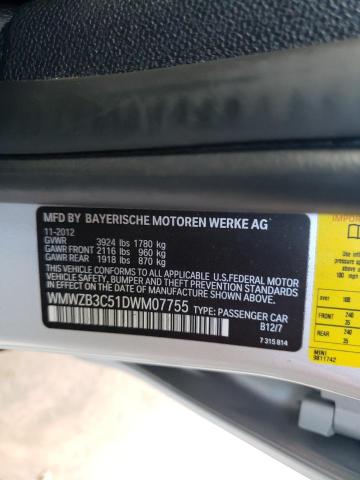 2013 MINI COOPER COU WMWZB3C51DWM07755