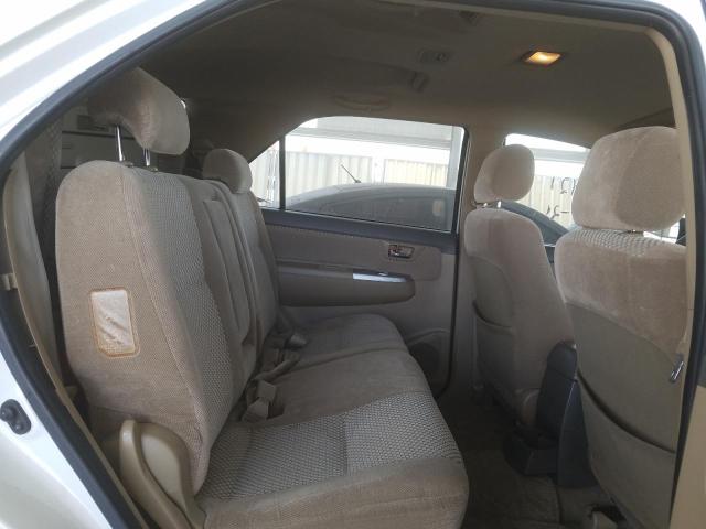 VIN: MHFYX59G2D8048476 Auction: COPART UAE Lot: 61694421 Location: DUBAI INDUSTRIAL CITY - DUBAI MHFYX59G2D8048476 TOYOTA FORTUNER 2013 WHITE Photo 6