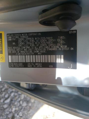 2010 LEXUS RX 450 JTJBC1BA3A2401279
