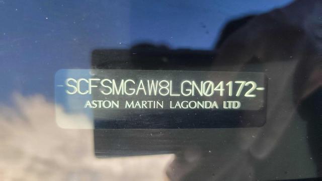 VIN SCFSMGAW8LGN04172 2020 Aston Martin Vantage no.10